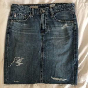 AG denim skirt